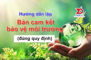 bản cam kết bảo vệ môi trường