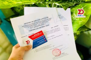 giấy chứng nhận lưu hành tự do Certificate of Free Sale – CFS