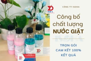 công bố tiêu chuẩn chất lượng nước giặt