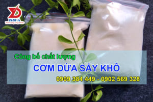 Công bố chất lượng cơm dừa sấy khô