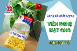 công bố chất lượng viên nghệ mật ong