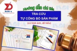 cách tra cứu tự công bố sản phẩm online