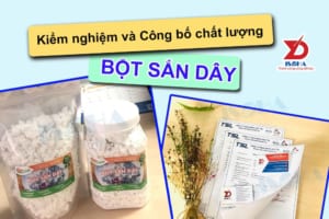 công bố chất lượng bột sắn dây