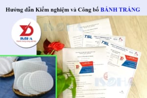 công bố chất lượng bánh tráng