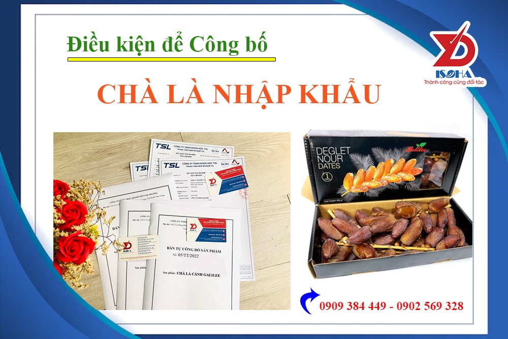 công bố chà là nhập khẩu