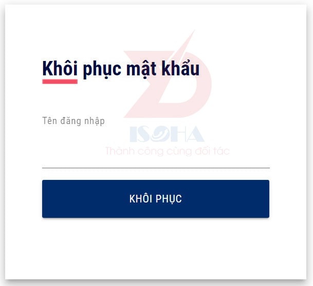 khôi phục mật khẩu mã số mã vạch hay cấp lại tài khoản msmv