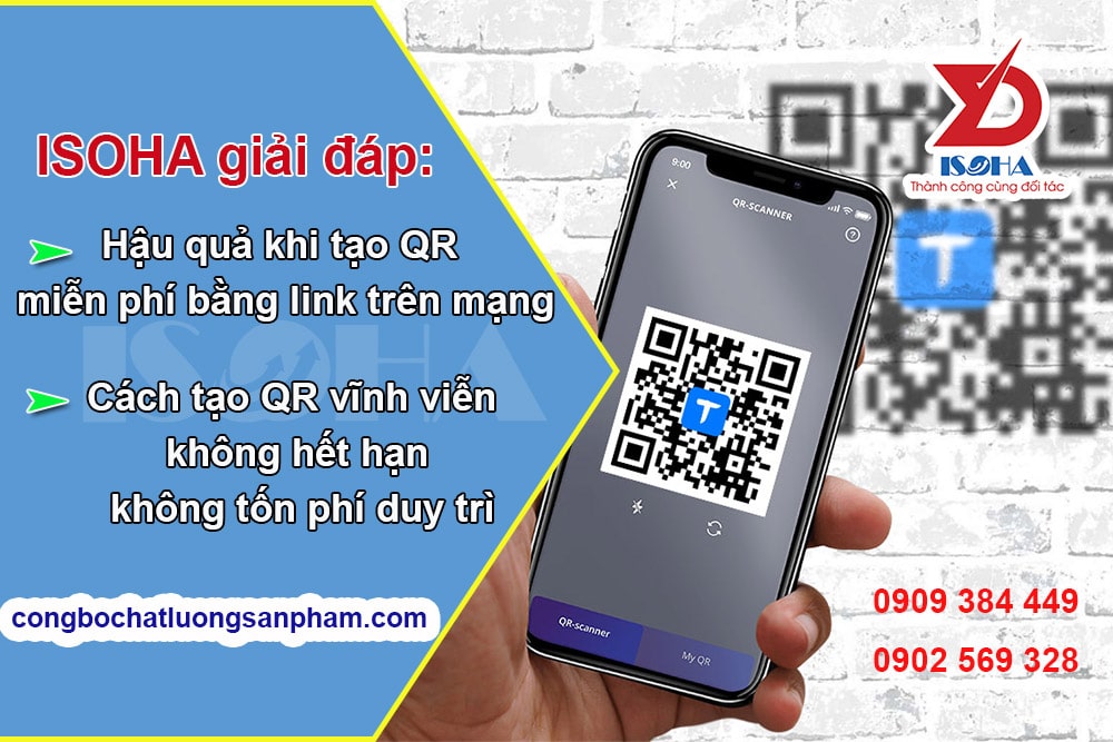 đăng ký qr miễn phí vĩnh viễn không hết hạn không tốn phí duy trì