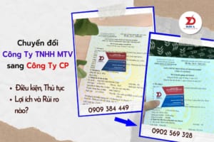 Chuyển đổi công ty TNHH MTV sang Công ty cổ phần