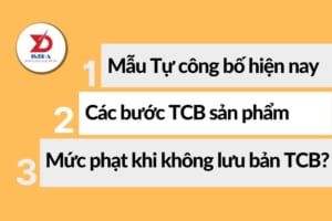 mẫu bản tự công bố sản phẩm