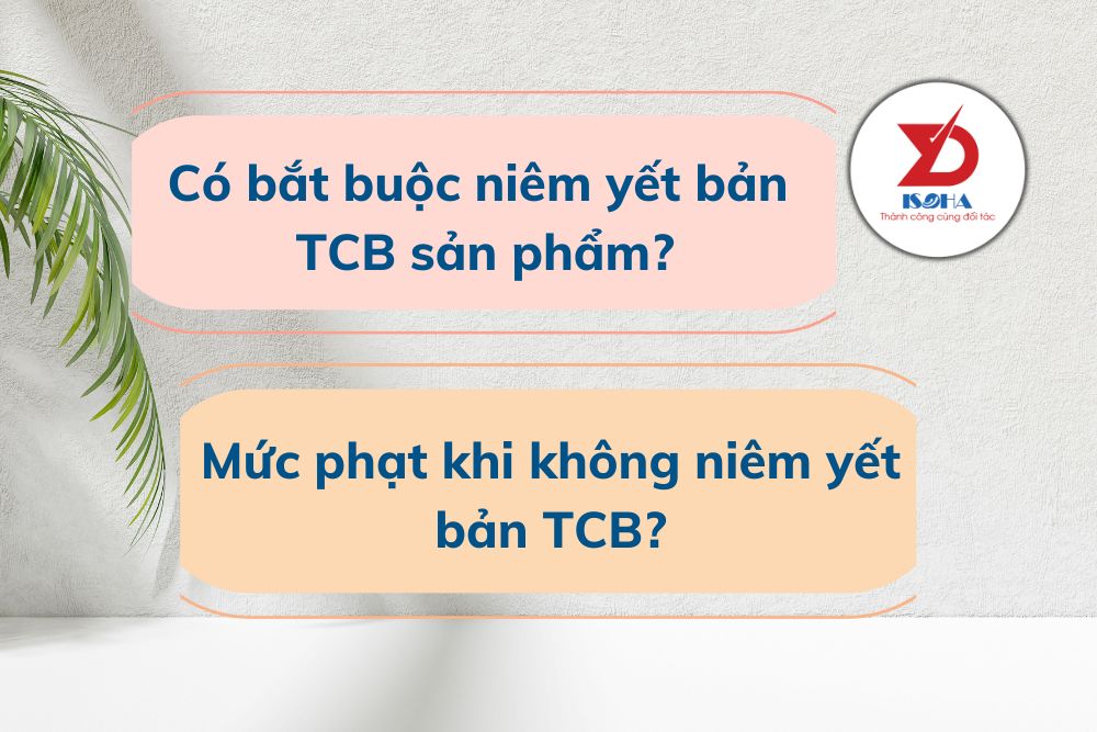 Niêm yết bản tự công bố sản phẩm