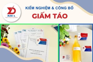 công bố chất lượng giấm táo